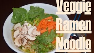 Healthy Veggie Ramen Noodles Vegan [upl. by Airamak963]