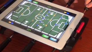 Foosball for iPad  Il biliardino hitech [upl. by Madelaine]