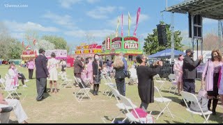 Macon kicks off 2021 Cherry Blossom Festival [upl. by Bela920]