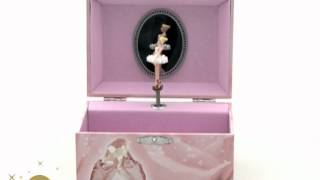 Coffret à bijoux musical Ballerine rose  Trousselier  Berceaumagiquecom [upl. by Gerianne772]