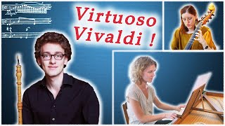 Vivaldi virtuose  Feat Gabriel PIDOUX hautbois baroque ornementation 6 [upl. by Danielson]