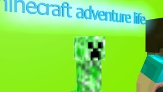 minecraft adventure life  animation test [upl. by Barton]