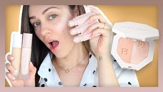 FENTY BEAUTY BY RIHANNA  PONEMOS A PRUEBA TODO EL MAQUILLAJE [upl. by Rainah]