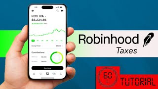 How to get your Tax Documents from Robinhood in 60 Seconds Desktop amp Mobile [upl. by Anawed]