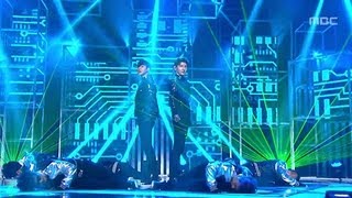 TVXQ  Humanoids 동방신기  휴머노이드 Music Core 20121215 [upl. by Neeham]