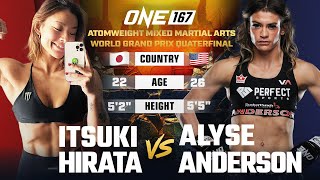 Women’s MMA Firefight 🔥 Itsuki Hirata vs Alyse Anderson  Full Fight [upl. by Ibloc499]