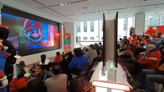 ⭐🍄 Super Mario Bros Movie Reaction  FinalEndingPeaches Happy Mar10 Day in Nintendo Nyc Store 🍄⭐ [upl. by Ladnar]