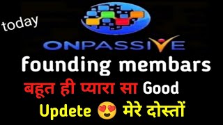 ONPASSIVE NEW AND BIG UPDATE INCOME in September Red Marty ने कहा LATEST UPDATE TODAY [upl. by Manda587]