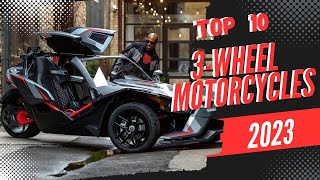 The 10 Best 3Wheel Motorcycles in 2023 [upl. by Anahsek]