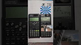 CASIOfx991CW vs fx991ESSHIFTSOLVE casio civilengineering india fx991cw [upl. by Maidy]