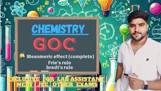 GOC MESOMERIC  LAB ASSISTANT  NEET CHEMISTRY [upl. by Nitfa]