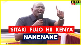 Ruto sends LAST WARNING to Gen Z ahead of NaneNane planned Maandamano amp Protests in Kenya [upl. by Thorsten]