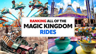 Ranking the BEST Rides at Magic Kingdom Park in Disney World [upl. by Forta]