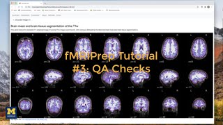 fMRIPrep Tutorial 3 QA Checks [upl. by Ahsaekal133]