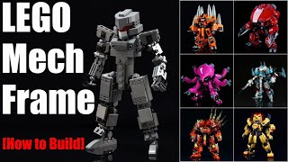 LEGO Mech FrameHow to Build [upl. by Leverett]