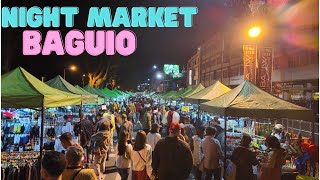 NIGHT MARKET BAGUIO STREET FOOD WALK TOUR [upl. by Eiba673]