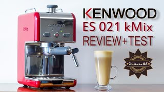 ОБЗОРТЕСТ кофеварки KENWOOD kMix ES 021 RED [upl. by Siuqram574]