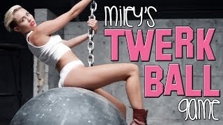 Miley Cyrus  Twerk Ball Game Rage Quit [upl. by Laurens]