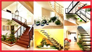 Ideas geniales para decorar tus escaleras con plantas caseras 🔴 Diseños de escaleras [upl. by Guthrie]