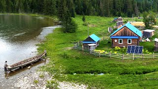 Forest Village without Roads in Russia Far From Civilization in Taiga How people live in Russia [upl. by Urson450]