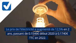 Prix de lélectricité en France  Prix du kWh actualisé [upl. by Aurelie848]