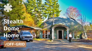 Builds Quonset bunkers for a living Lives in Dome Home in the woods [upl. by Atsed]