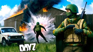 How I Survived The CRAZIEST Server In DayZ [upl. by Anilah]