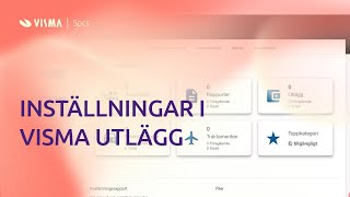 Inställningar i Visma Utlägg [upl. by Nylac]