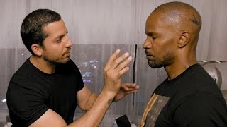 Jamie Foxx Invisible Touch Trick Real or Magic  David Blaine [upl. by Cott]