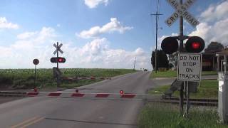 Strasburg 90 goes through Paradise Ln railroad crossing Strasburg PA [upl. by Pendergast187]