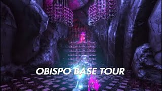 OBISPO BASE TOUR  RED SURFACE  ARK PVP  KINGS ICED [upl. by Amoakuh]