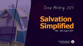 Kizingo District Camp Meeting 2024 Day 2  August 19 2024  Salvation Simplified [upl. by Cullin35]