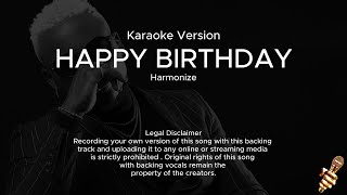 Harmonize  Happy Birthday Karaoke Version [upl. by Mag134]