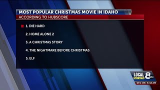 Most popular Christmas movies in Idaho amp Wyoming [upl. by Unni]