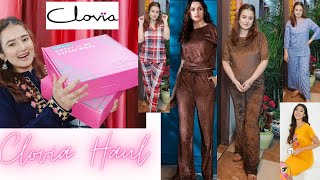 Clovia Haul  Trendy amp Stylish Night Suits For Summer  SWATI BHAMBRA [upl. by Yllop]