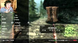 Pewdie Plays Skyrim  Part 3  First Flying Chicken [upl. by Kayley]