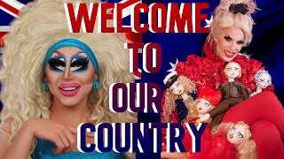 Trixie and Katya owning the Aussie accent [upl. by Frank]