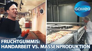 Fruchtgummis Handarbeit vs Massenproduktion  Galileo  ProSieben [upl. by Ocirled]