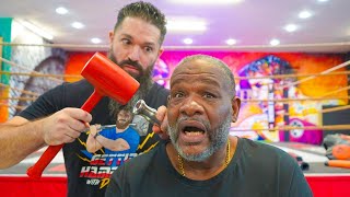 Big Daddy RIDDICK BOWE gets LOUD CHIROPRACTIC CRACKS with Dr Beau Hightower [upl. by Napas565]