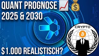 Quant Prognose 2025 amp 2030  Kursanalyse amp Preispotenzial  Krypto News Deutsch [upl. by Tabshey]