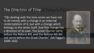 The Philosophy of Time Full Course  week 3 video 4 McTaggarts argument for the unreality of time [upl. by Eirrehs]