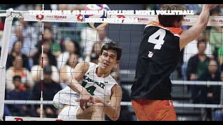 Tusculum vs 3 Hawaii  2024 College Mens Volleyball Highlights [upl. by Annemarie451]