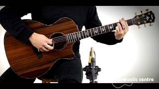 Taylor 914ce Limited Sinker Redwood VClass Acoustic Centre [upl. by Cissej542]