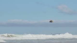 Westpac Surf Life Saving Queensland Helicopter Demonstration  Pacific Airshow static camera [upl. by Marnia]