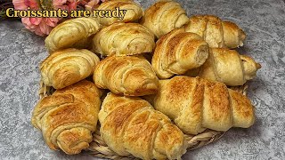 The easiest way to make croissant Why I didnt know this method before [upl. by Ennyletak]