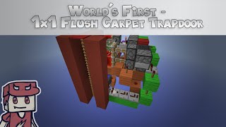 Worlds First 1x1 Flush Carpet Trapdoor [upl. by Perdita]