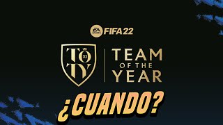 ¿CUANDO SALEN LOS TOTY EN FIFA 22 EXPLICADO [upl. by Nauqad]