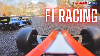 F1 RACING  INTENSE FORMULA ONE RC RACE ACTION  XRAY X1 [upl. by Drarej]