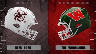 Deer Park HS at The Woodlands HS [upl. by Ries]