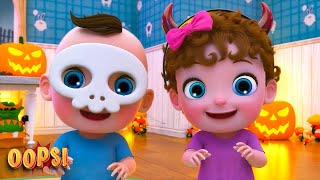 Dont Be Afraid Of Monsters  Halloween Nursery Rhymes amp Kids Songs  Oops [upl. by Erialb]